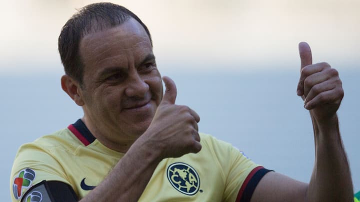 El jugador Cuauhtémoc Blanco.