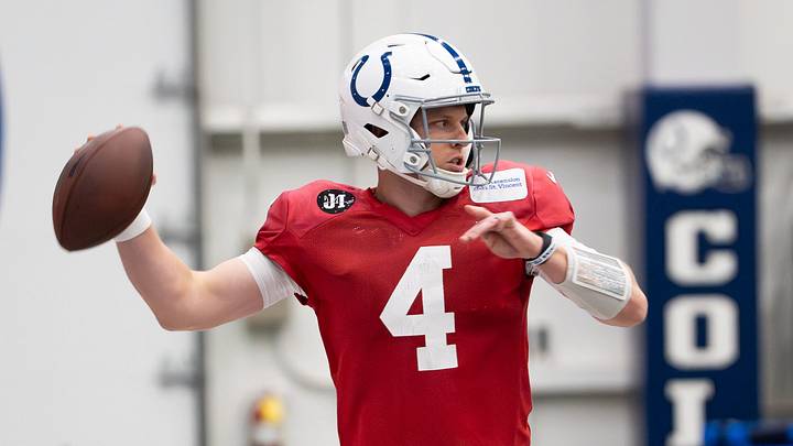 Colts quarterback Brett Rypien