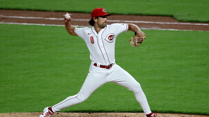 Cincinnati Reds pitcher Alex Blandino