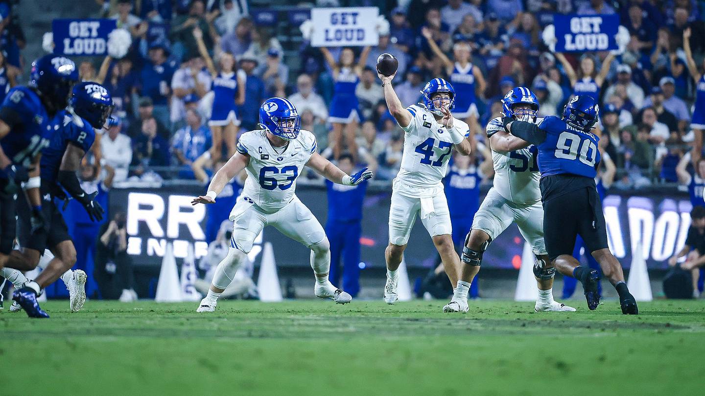 BYU's Stalled Drives Against TCU Had Three Things in Common