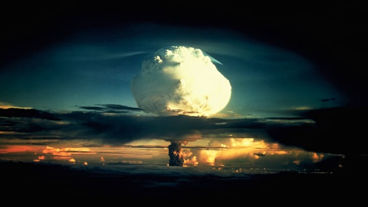 Operation Ivy Hydrogen Bomb Test in Marshall Islands
