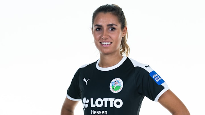 Bibiane Schulze Solano - hier noch im Trikot des 1. FFC Frankfurt Bibiane Schulze Solano - hier noch im Trikot des 1. FFC Frankfurt