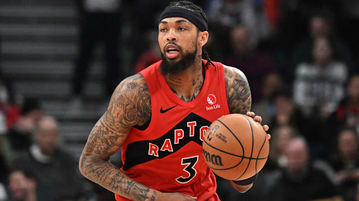 Feb 5, 2026; Toronto, Ontario, CAN; Toronto Raptors forward Brandon Ingram (3). Mandatory Credit: Dan Hamilton-Imagn Images