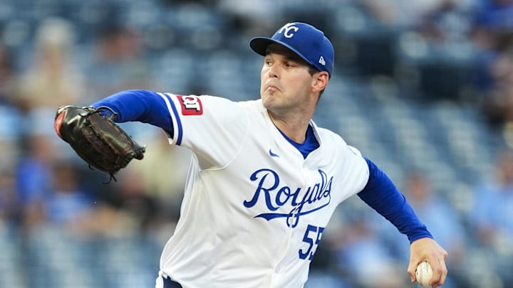 Kansas City Royals starting pitcher Cole Ragans.