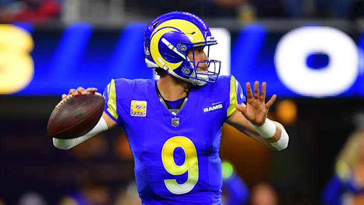 Rams QB Matthew Stafford has a plus matchup against the Baltimore Ravens in Week 6.