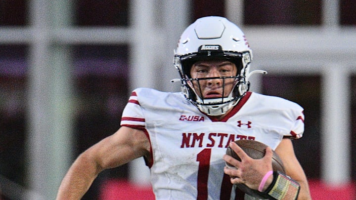 New Mexico State football Diego Pavia