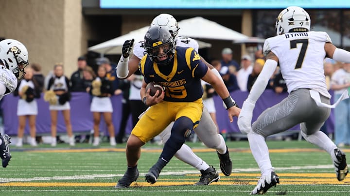 West Virginia University quarterback Scotty Fox Jr.