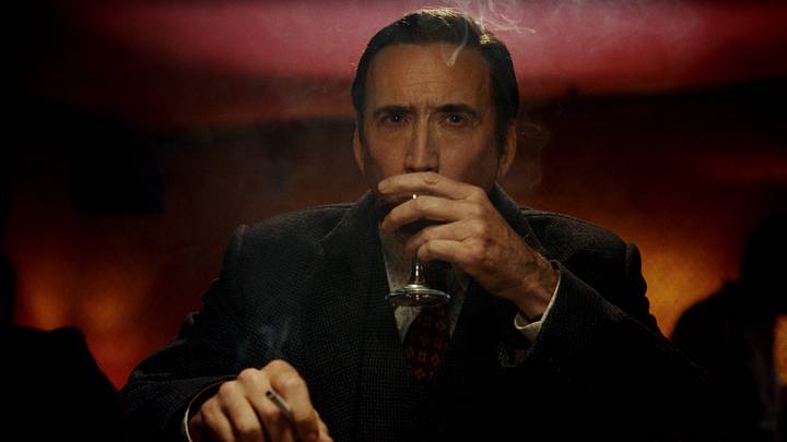  “Ben Reilly” (Nicolas Cage) in a scene from Prime Video’s Spider-Noir