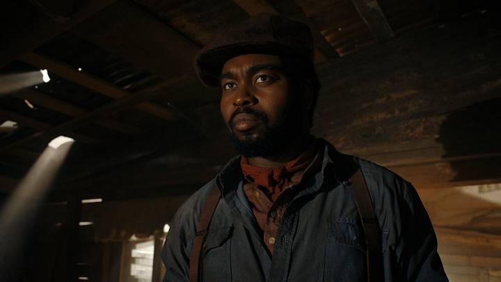 Lonnie/Tombstone (Abraham Popoola) in SPIDER-NOIR 