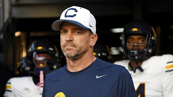 Cal head coach Justin Wilcox 