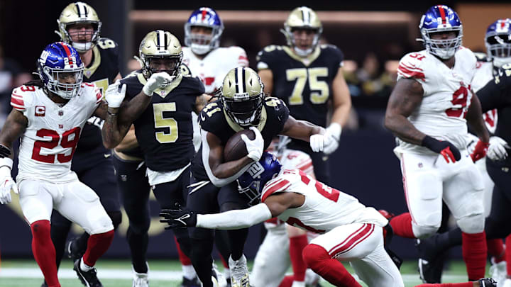 The Saints are road favorites against the Giants in Week 14