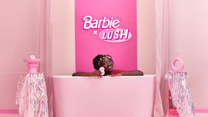 Lush x Barbie Collaboration. Image Courtesy of Lush. 