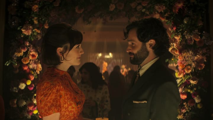 You. (L-R) Charlotte Ritchie as Kate, Penn Badgley as Joe Goldberg in episode 409 of You. Cr. Courtesy of Netflix © 2023