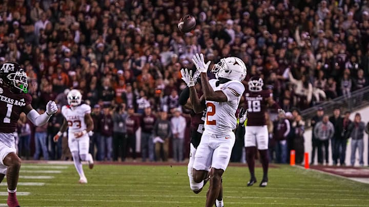 Matthew Golden, Texas football