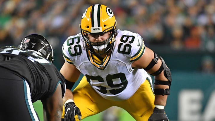 Green Bay Packers offensive tackle David Bakhtiari