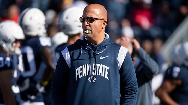 Penn State head coach James Franklin