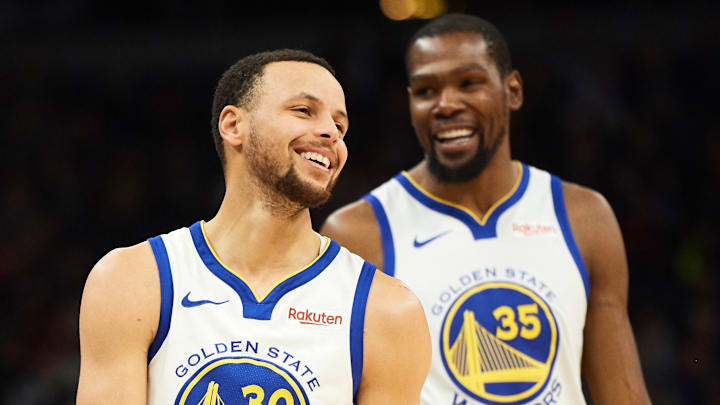 Kevin Durant and Stephen Curry, Golden State Warriors