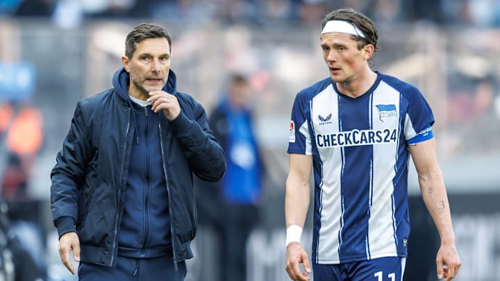 Stefan Leitl mit Fabian Reese
