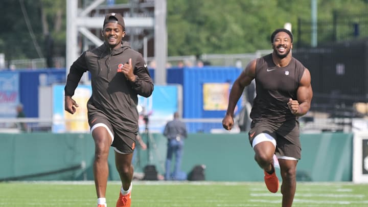 Deshaun Watson and Myles Garrett have been teammates the last three seasons