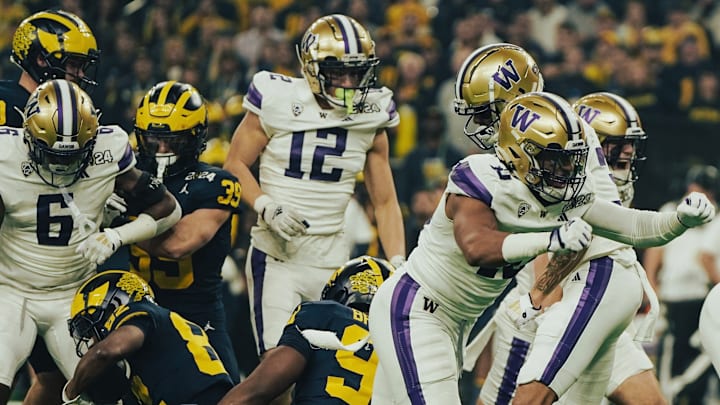 Tristan Dunn found himself in the middle of the CFP national championship game against Michigan.