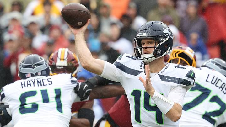 Sam Darnold and the Seahawks are home favorites against the Chargers. Sam Darnold and the Seahawks are home favorites against the Chargers.