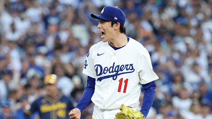 National League Championship Series - Milwaukee Brewers v Los Angeles Dodgers - Game Three