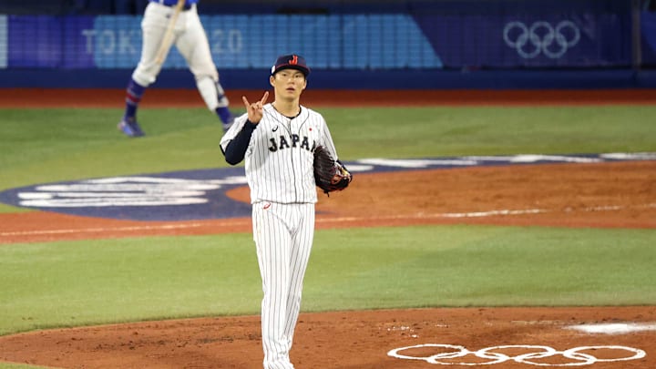 Republic of Korea v Japan - Baseball - Olympics: Day 12