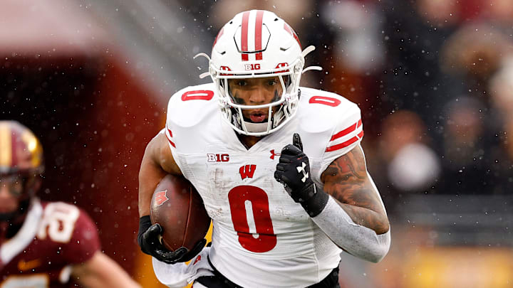Wisconsin running back Braelon Allen