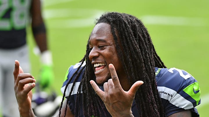 Seattle Seahawks cornerback Shaquill Griffin Seattle Seahawks cornerback Shaquill Griffin