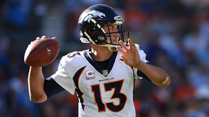 The Atlanta Falcons are adding to their quarterback room, signing former a former Denver Broncos starter. 