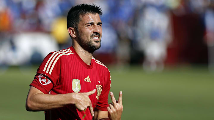 David Villa es uno de los goleadores históricos de España