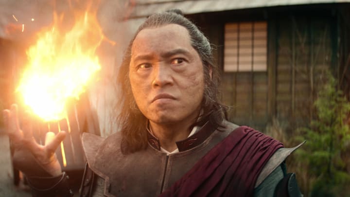 Avatar: The Last Airbender. Ken Leung as Zhao in season 1 of Avatar: The Last Airbender. Cr. Courtesy of Netflix © 2024