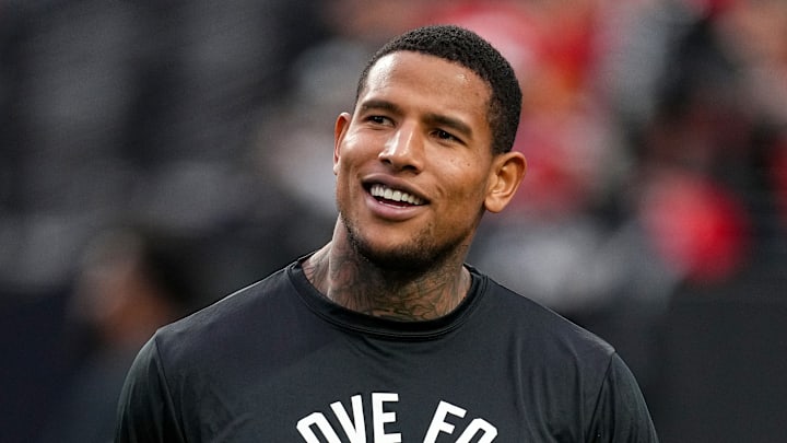 Former Las Vegas Raiders TE Darren Waller.
