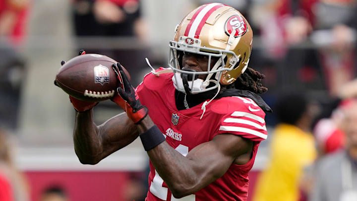 San Francisco 49ers wide receiver Brandon Aiyuk (11)