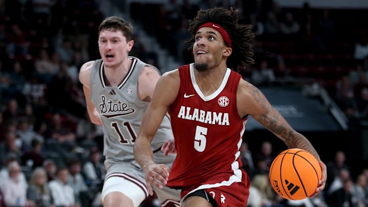 Alabama is a road favorite against Oklahoma on Saturday afternoon.