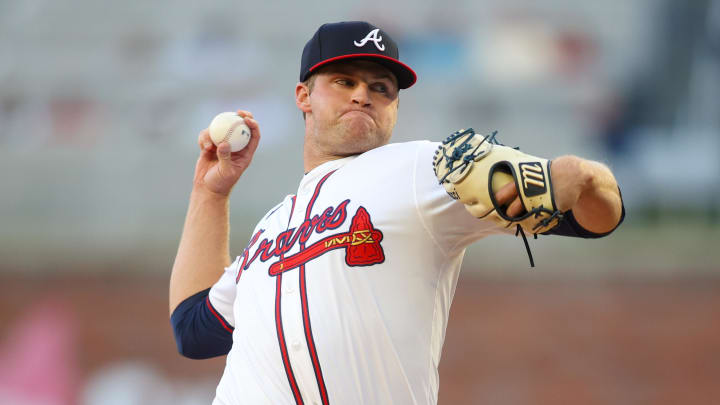 Atlanta Braves starting pitcher Bryce Elder got the win tonight with an incredibly efficient performance against the Miami Marlins Atlanta Braves starting pitcher Bryce Elder got the win tonight with an incredibly efficient performance against the Miami Marlins