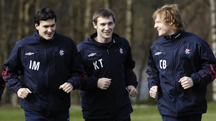 Soccer - Rangers training session - Murray Park