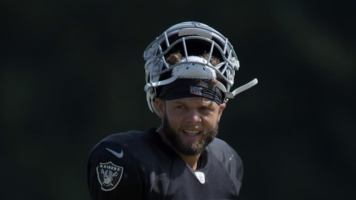Aug 7, 2019; Napa, CA, USA; Oakland Raiders free safety Erik Harris (25) during a training camp joint practice against the Los Angeles Rams at Napa Valley Marriott. Mandatory Credit: Kirby Lee-Imagn Images Aug 7, 2019; Napa, CA, USA; Oakland Raiders free safety Erik Harris (25) during a training camp joint practice against the Los Angeles Rams at Napa Valley Marriott. Mandatory Credit: Kirby Lee-Imagn Images