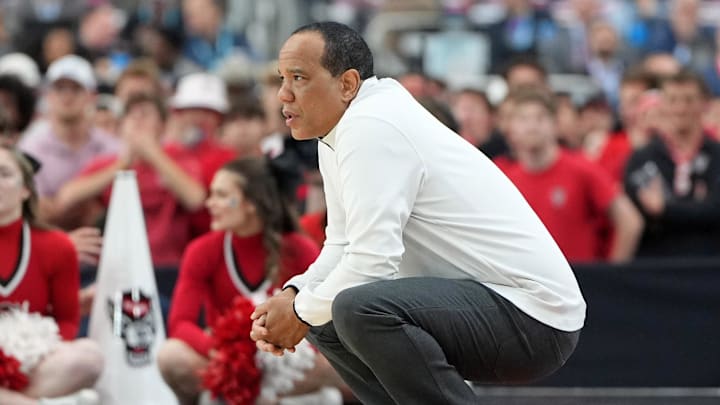 NC State basketball head coach Kevin Keatts