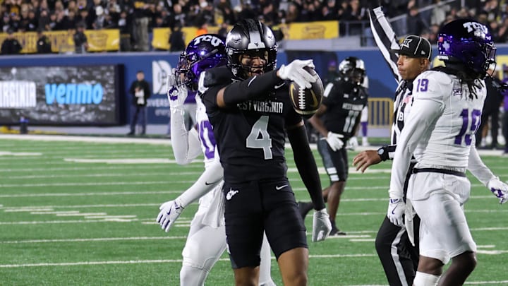 West Virginia University receiver Cam Vaughn West Virginia University receiver Cam Vaughn