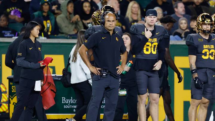 Oct 17, 2026; Waco, Texas, USA; Baylor Bears head coach Dave Aranda Oct 17, 2026; Waco, Texas, USA; Baylor Bears head coach Dave Aranda