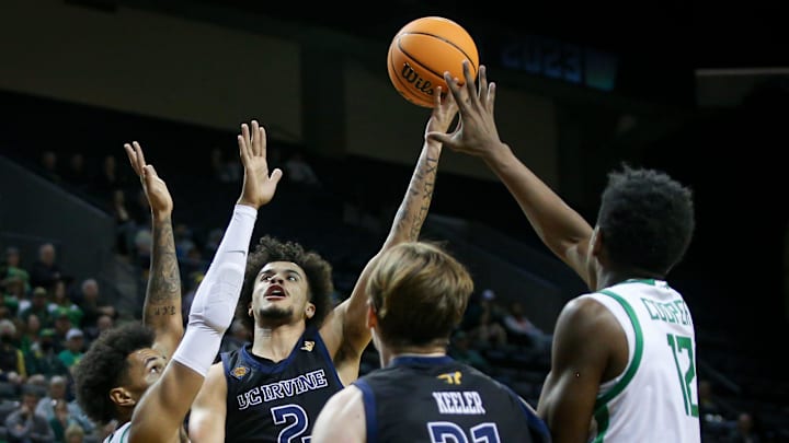UC Irvine guard Justin Hohn 