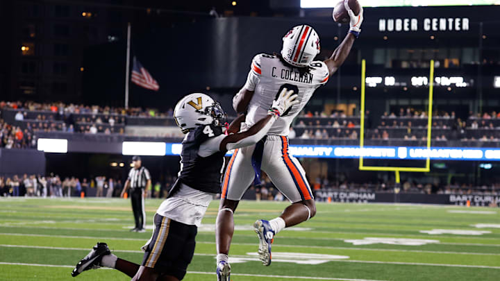 COLLEGE FOOTBALL: NOV 08 Auburn at Vanderbilt