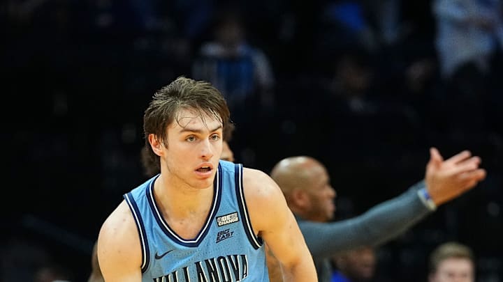 Seton Hall v Villanova: With 43 points in his last 3 games, the Wildcats' shooting-guard, Brendan Hausen, is starting to find his footing at this (/the next) level and could be onto something. Moving forward, Hausen's butter-stroke needs to be complemented with a stronger offensive-game off the bounce. 
