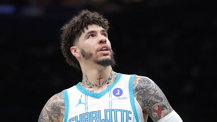 Mar 31, 2026; Brooklyn, New York, USA; Charlotte Hornets guard LaMelo Ball (1) during the first quarter against the Brooklyn Nets at Barclays Center. Mandatory Credit: Brad Penner-Imagn Images Mar 31, 2026; Brooklyn, New York, USA; Charlotte Hornets guard LaMelo Ball (1) during the first quarter against the Brooklyn Nets at Barclays Center. Mandatory Credit: Brad Penner-Imagn Images