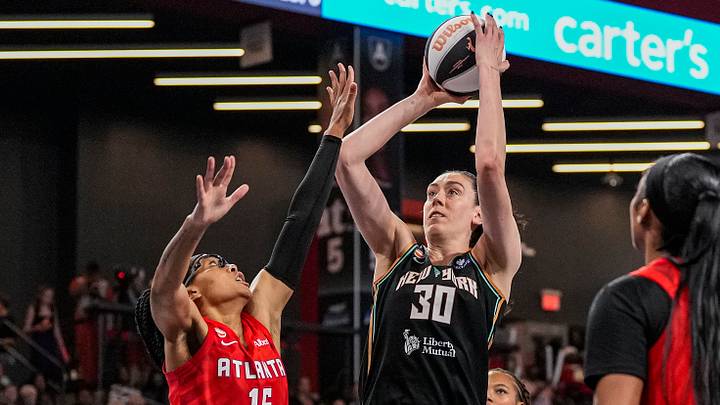 New York Liberty forward Breanna Stewart is a solid prop target in Game 1. 