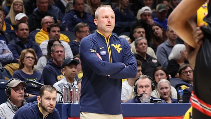 West Virginia University head coach Darian DeVries
