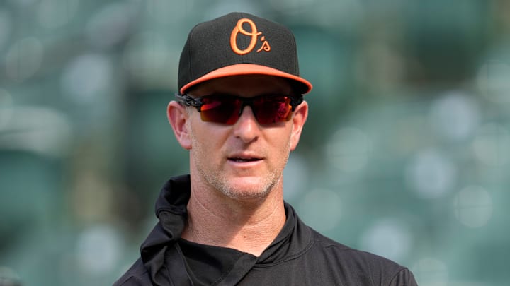 Baltimore Orioles manager Tony Mansolino