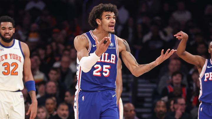 Dominick Barlow will miss even more time for the 76ers. Dominick Barlow will miss even more time for the 76ers.