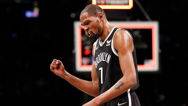 Kevin Durant brilló en el play in ante los Cavaliers